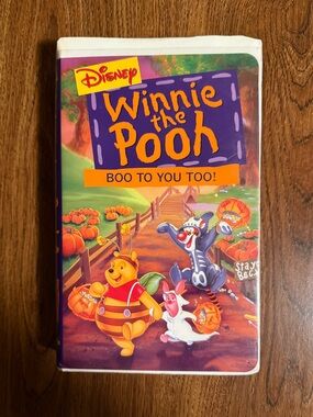 Disney Winnie the Pooh Boo to You Too! VHS (1997)